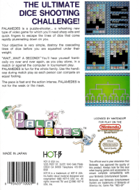 Palamedes Famicom  box art